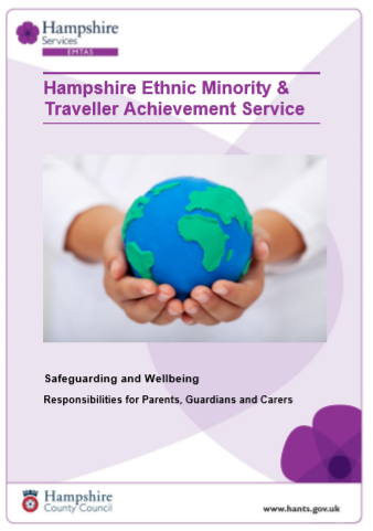 Image of front cover of Safeguarding & Wellbeing booklet