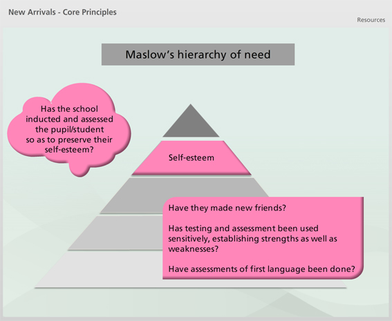 Maslow's hierarchy